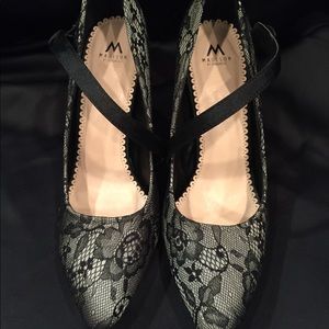4 inch lace heels, Madison  Devany by Shoedazzle